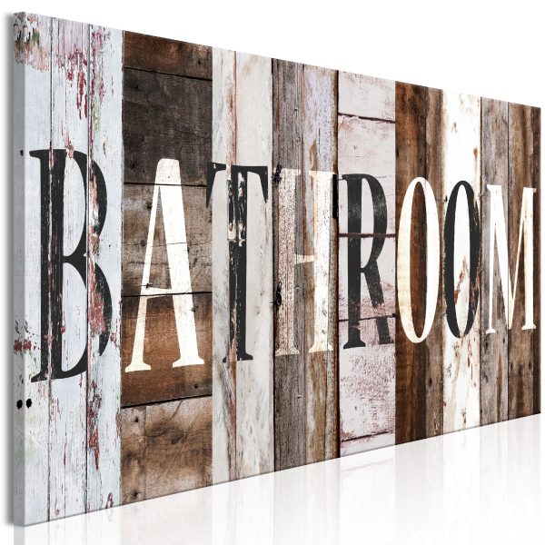 Obraz – Board: Bathroom (1 Part) Narrow Obraz – Board: Bathroom (1 Part) Narrow