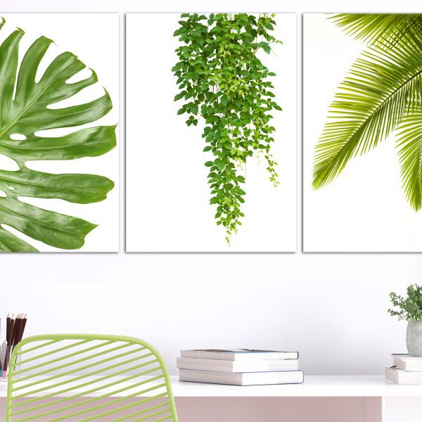 Obraz – Beautiful Palm Trees (3 Parts) Obraz – Beautiful Palm Trees (3 Parts)