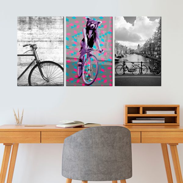 Obraz – Bikes (Collection) Obraz – Bikes (Collection)