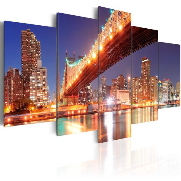 Obraz – Golden reflections – NYC Obraz – Golden reflections – NYC