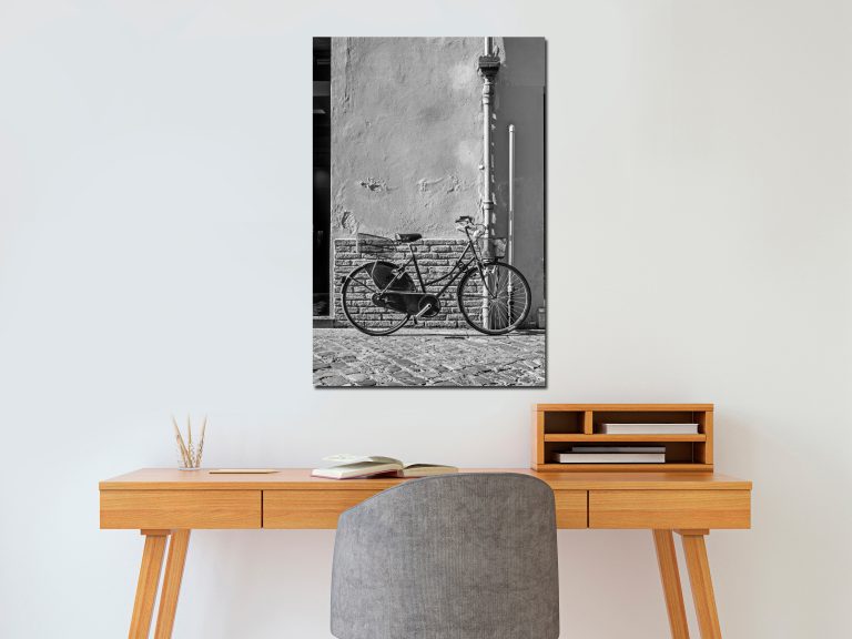 Obraz – Old Italian Bicycle (1 Part) Vertical Obraz – Old Italian Bicycle (1 Part) Vertical