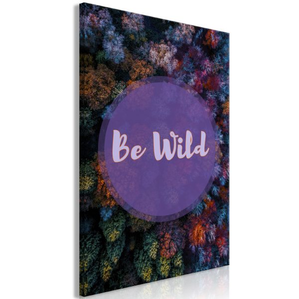 Obraz – Be Wild (1 Part) Vertical Obraz – Be Wild (1 Part) Vertical