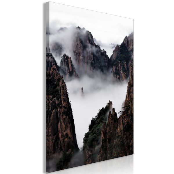 Obraz – Fog Over Huang Shan (1 Part) Vertical Obraz – Fog Over Huang Shan (1 Part) Vertical