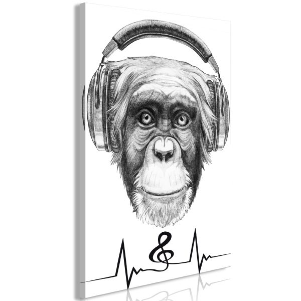 Obraz – Musical Monkey (1 Part) Wide Obraz – Musical Monkey (1 Part) Wide