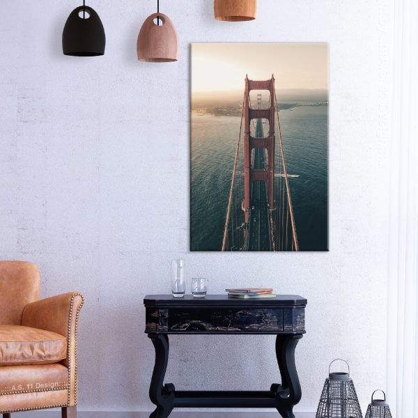 Obraz – Golden Gate Bridge (1 Part) Vertical Obraz – Golden Gate Bridge (1 Part) Vertical