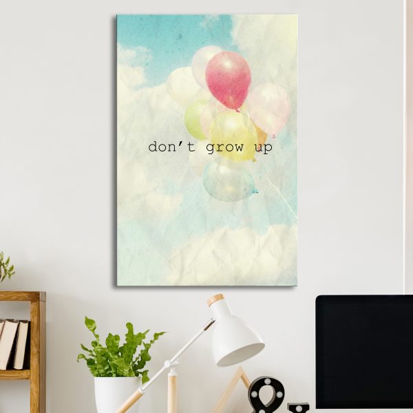 Obraz – Don’t Grow Up (1 Part) Vertical Obraz – Don’t Grow Up (1 Part) Vertical