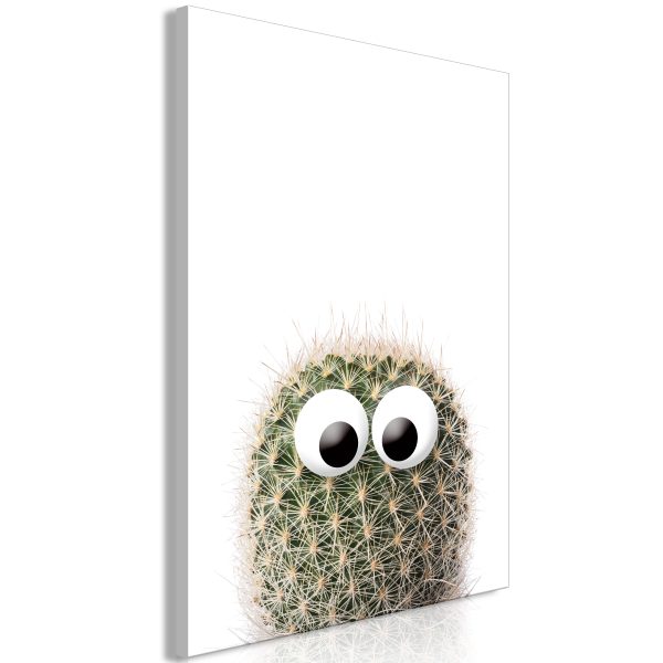 Obraz – Cactus With Eyes (1 Part) Vertical Obraz – Cactus With Eyes (1 Part) Vertical