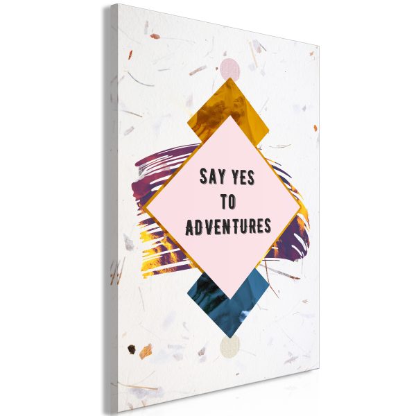 Obraz – Say Yes to Adventures (1 Part) Vertical Obraz – Say Yes to Adventures (1 Part) Vertical