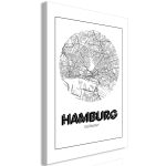 Obraz – Retro Hamburg (1 Part) Vertical Obraz – Retro Hamburg (1 Part) Vertical