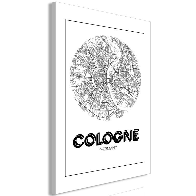 Obraz – Retro Cologne (1 Part) Vertical Obraz – Retro Cologne (1 Part) Vertical