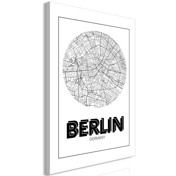 Obraz – Retro Berlin (1 Part) Vertical Obraz – Retro Berlin (1 Part) Vertical