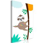Obraz – Happy Sloth (1 Part) Vertical Obraz – Happy Sloth (1 Part) Vertical