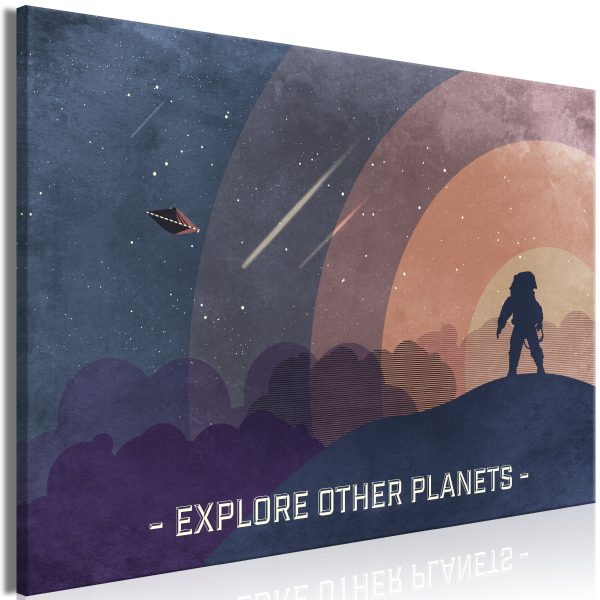 Obraz – Explore Other Planets (1 Part) Wide Obraz – Explore Other Planets (1 Part) Wide