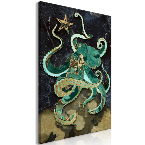 Obraz – Marble Octopus (1 Part) Vertical Obraz – Marble Octopus (1 Part) Vertical