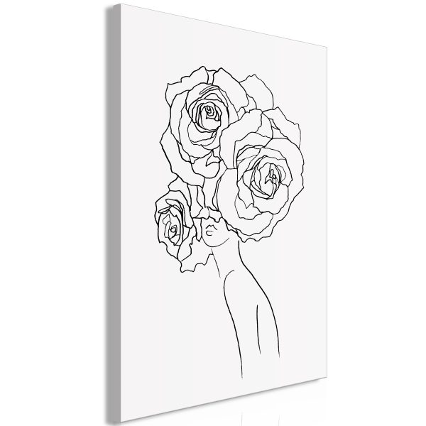 Obraz – Fancy Roses (1 Part) Vertical Obraz – Fancy Roses (1 Part) Vertical