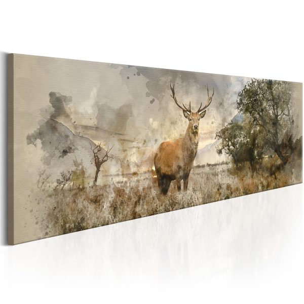 Obraz – Watercolour Deer Obraz – Watercolour Deer