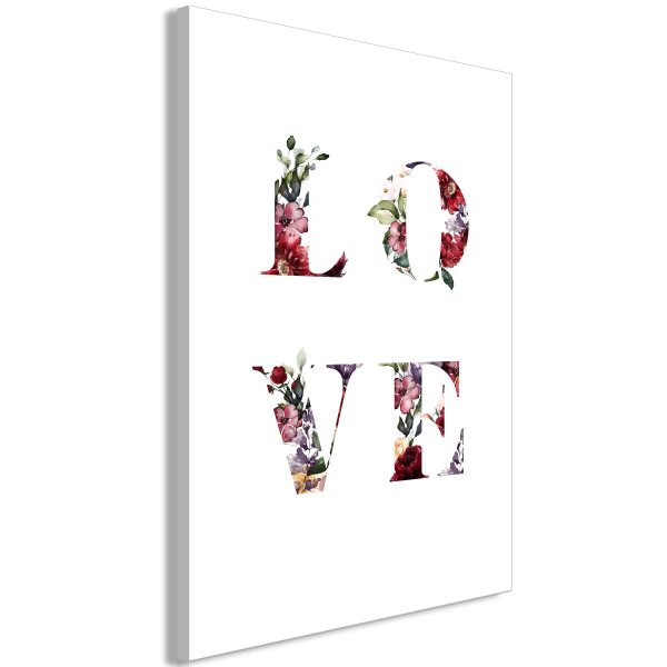 Obraz – Love in Flowers (1 Part) Vertical Obraz – Love in Flowers (1 Part) Vertical