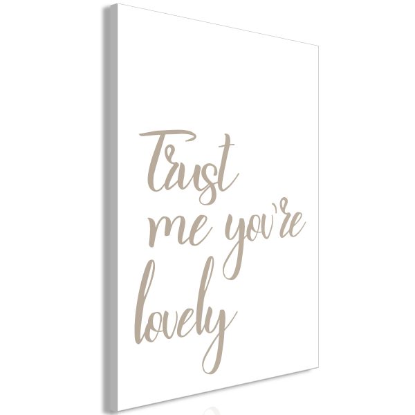 Obraz – Trust Me You’re Lovely (1 Part) Vertical Obraz – Trust Me You’re Lovely (1 Part) Vertical