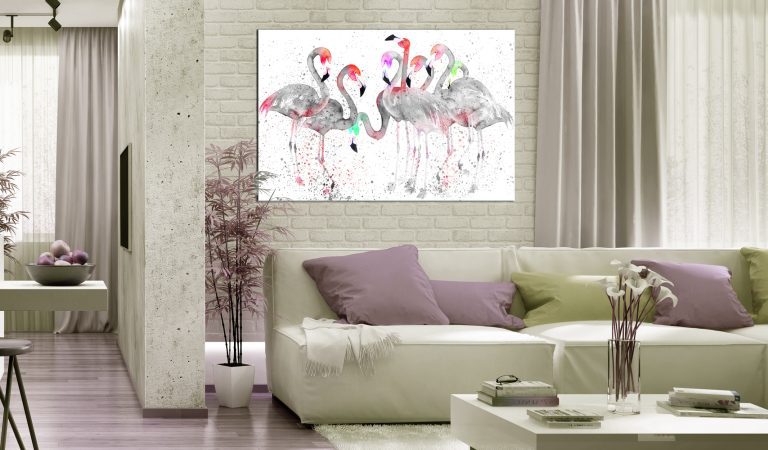 Obraz – Flamingoes Dance Obraz – Flamingoes Dance