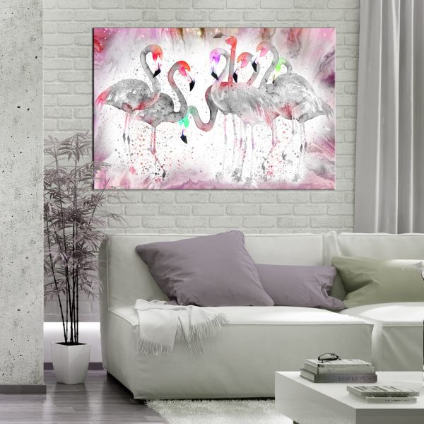 Obraz – Flamingoes Family Obraz – Flamingoes Family