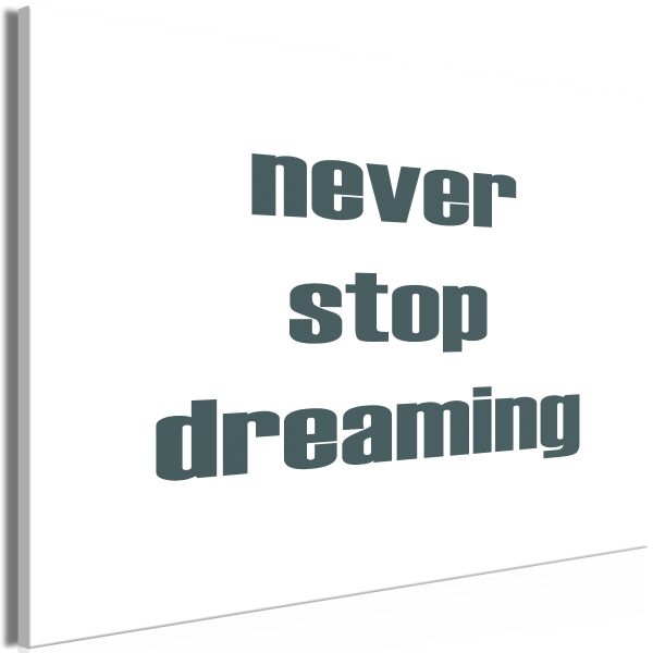Obraz – Never Stop Dreaming (1 Part) Wide Obraz – Never Stop Dreaming (1 Part) Wide