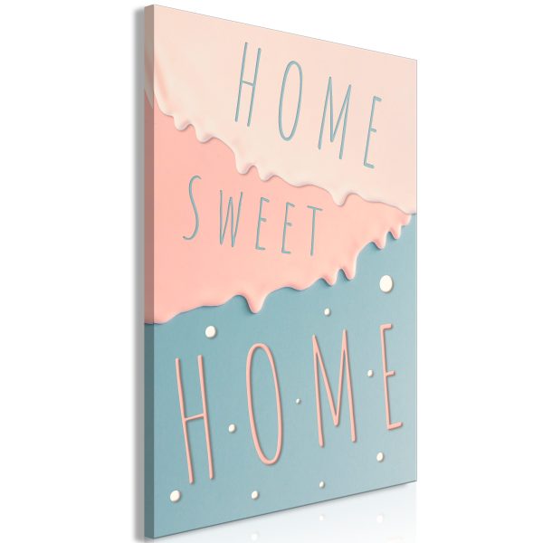 Obraz – Inscriptions: Home Sweet Home (1 Part) Vertical Obraz – Inscriptions: Home Sweet Home (1 Part) Vertical