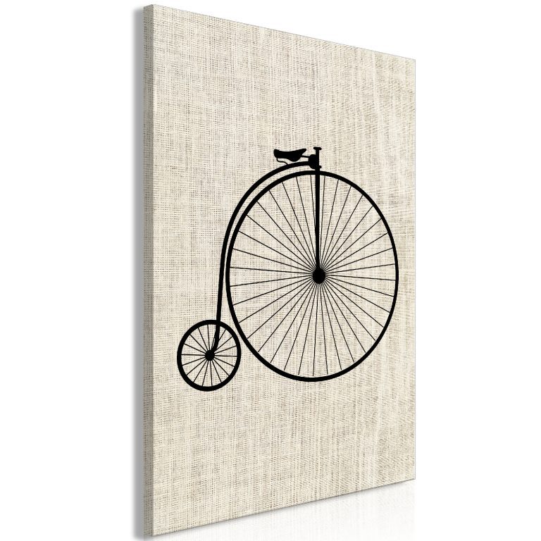Obraz – Vintage Bicycle (1 Part) Vertical Obraz – Vintage Bicycle (1 Part) Vertical