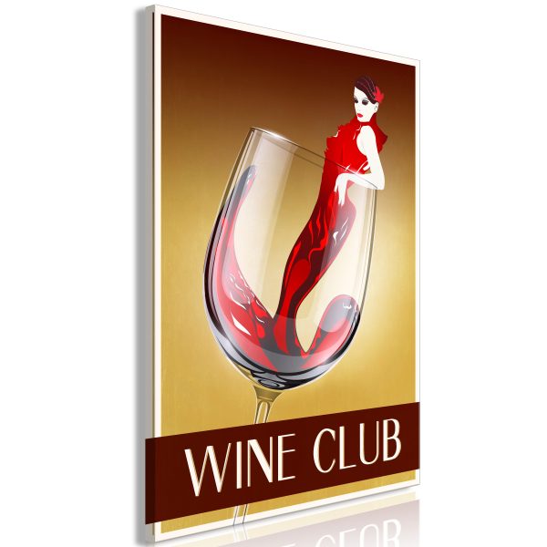Obraz – Wine Club (1 Part) Vertical Obraz – Wine Club (1 Part) Vertical