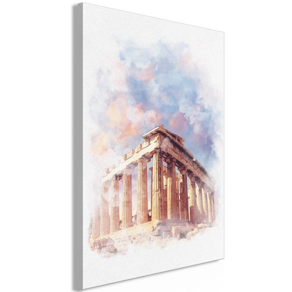 Obraz – Painted Parthenon (1 Part) Vertical Obraz – Painted Parthenon (1 Part) Vertical