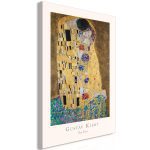 Obraz – Gustav Klimt – The Kiss (1 Part) Vertical Obraz – Gustav Klimt – The Kiss (1 Part) Vertical