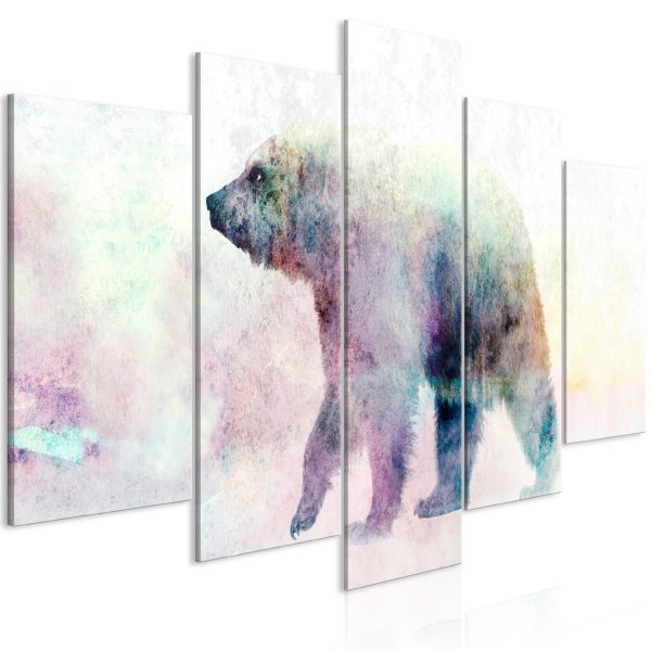 Obraz – Lonely Bear (3 Parts) Obraz – Lonely Bear (3 Parts)