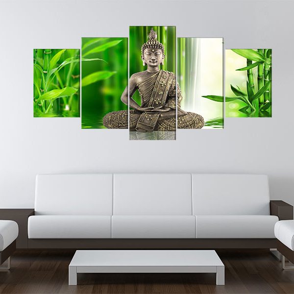 Obraz – Buddha na vodě Obraz – Buddha na vodě