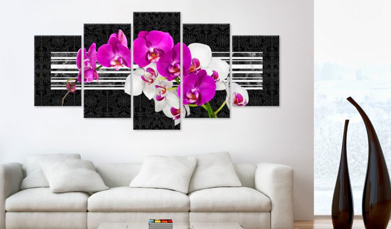 Obraz – Modest orchids Obraz – Modest orchids