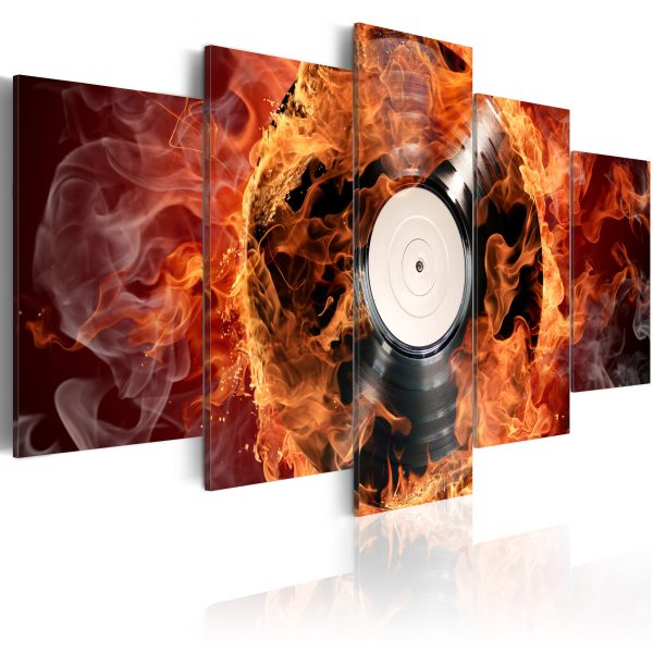 Obraz – Vinylový oheň Obraz – Vinylový oheň