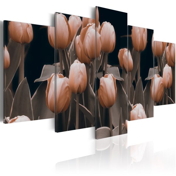 Obraz – Tulips in sepia Obraz – Tulips in sepia