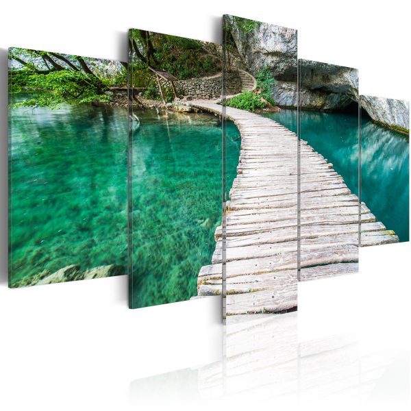 Obraz – Turquoise lake Obraz – Turquoise lake