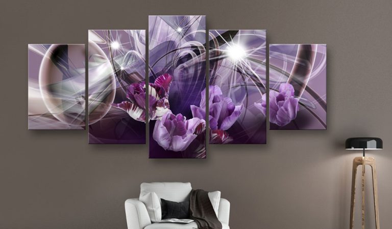 Obraz – Purple of tulips Obraz – Purple of tulips
