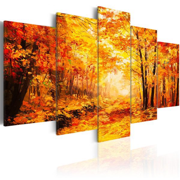 Obraz – Autumn Aura (1 Part) Vertical Obraz – Autumn Aura (1 Part) Vertical
