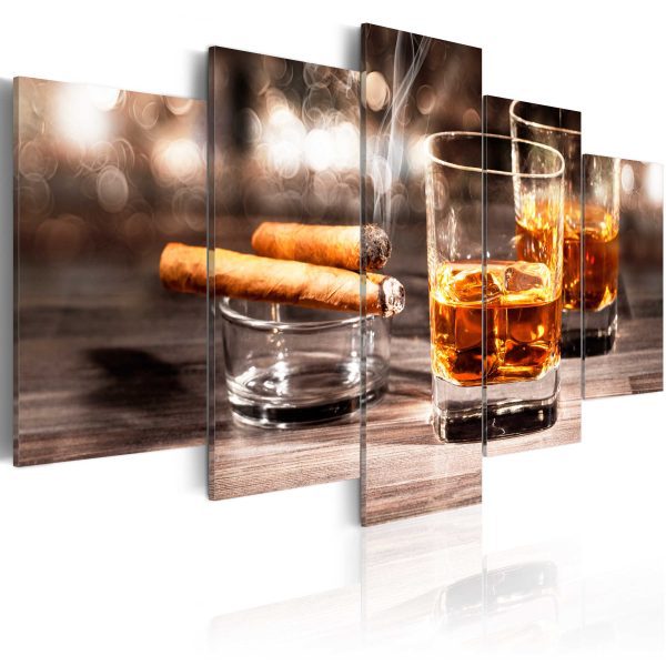 Obraz – Cigar and Cogniac Obraz – Cigar and Cogniac