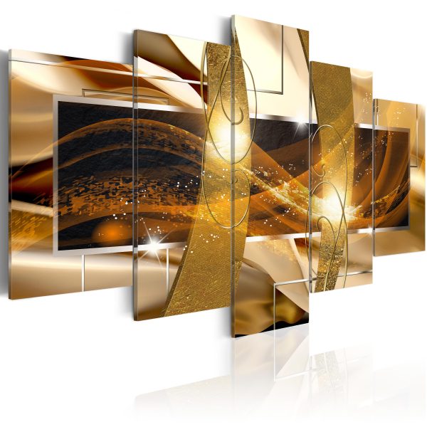 Obraz – Golden Lava Obraz – Golden Lava