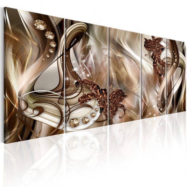 Obraz – Elegant orchids in abstraction Obraz – Elegant orchids in abstraction