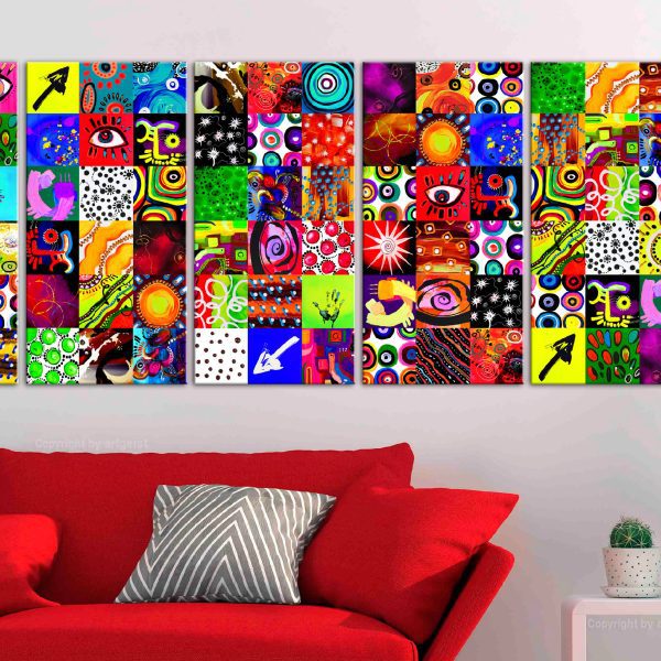Obraz – Colourful Abstraction Obraz – Colourful Abstraction