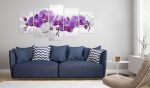 Obraz – Abstract Garden: Purple Orchis Obraz – Abstract Garden: Purple Orchis