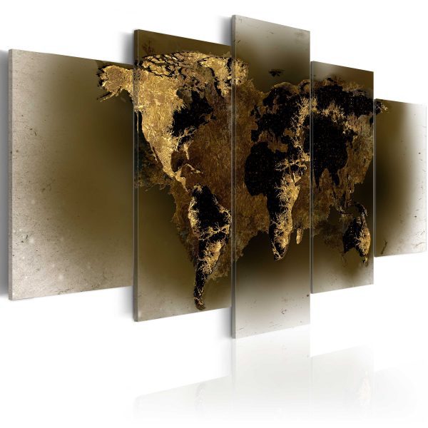Obraz – Brass continents Obraz – Brass continents