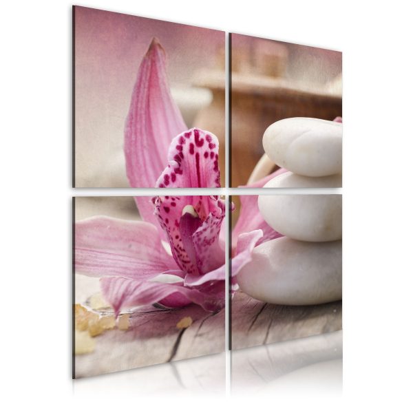 Obraz – Orchidea a zen Obraz – Orchidea a zen