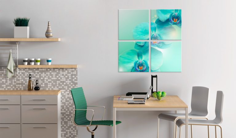 Obraz – Sky-modré orchideje Obraz – Sky-modré orchideje