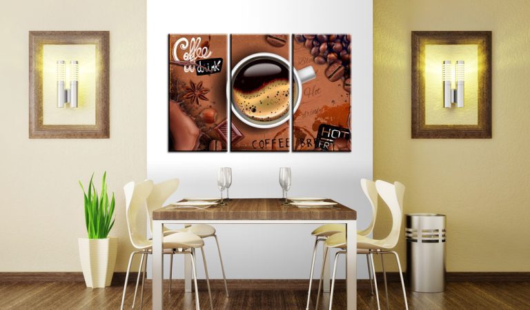 Obraz – Cup of hot coffee Obraz – Cup of hot coffee