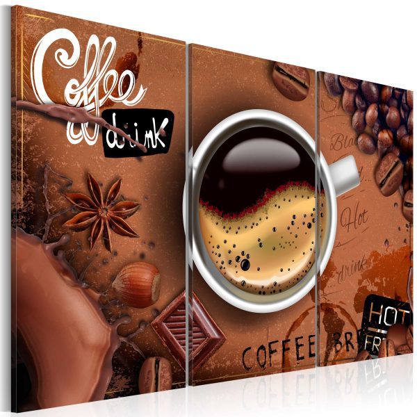 Obraz – Cup of Coffee Brings Together (1 Part) Vertical Obraz – Cup of Coffee Brings Together (1 Part) Vertical