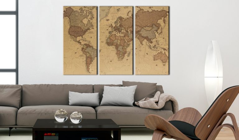 Obraz – Stylish World Map Obraz – Stylish World Map