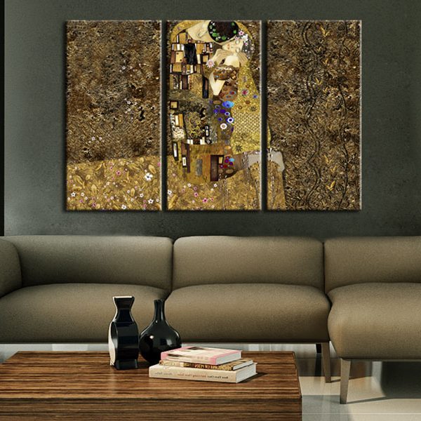 Obraz – Klimt inspiration – Kiss Obraz – Klimt inspiration – Kiss